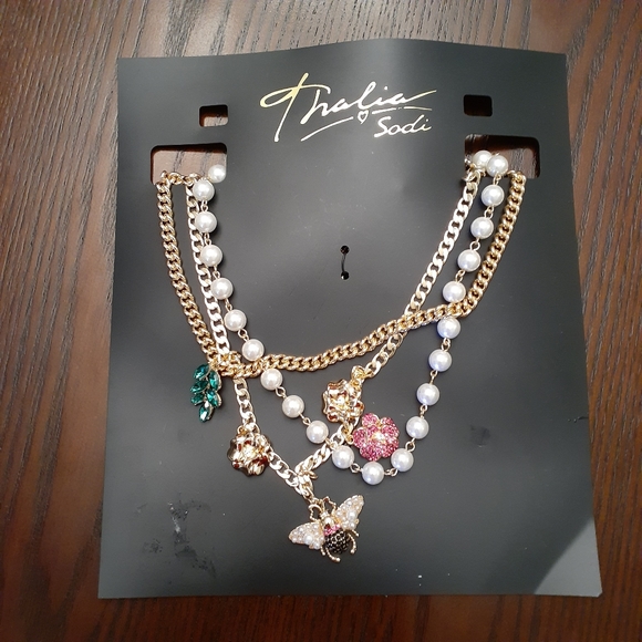 Thalia Sodi Bee Gold Toned Charm Necklace - Picture 4 of 5